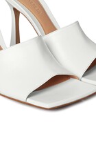 Leather Stretch Sandals